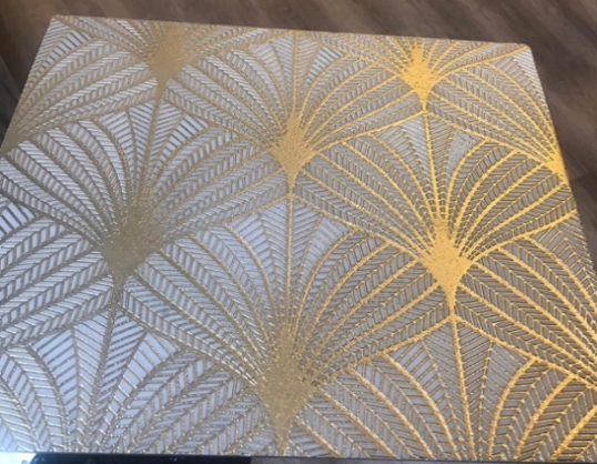Elsia Leaves White Marble Tile