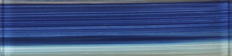 Amazon Ocean 3 x 12 Blue Glass Tile