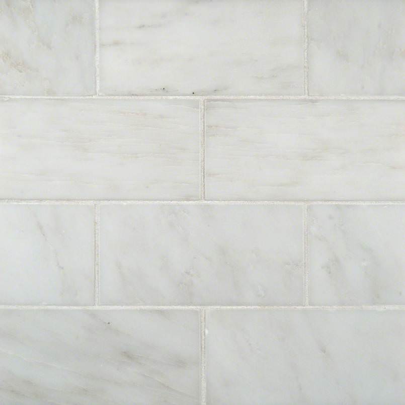 ORIENTAL WHITE (Asian Statuary) - Mosaic Tiles